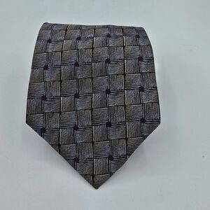 Necktie Mens Vintage Kenneth Cole 56 By 4 Inch Tie 100% Silk Grey Menswear